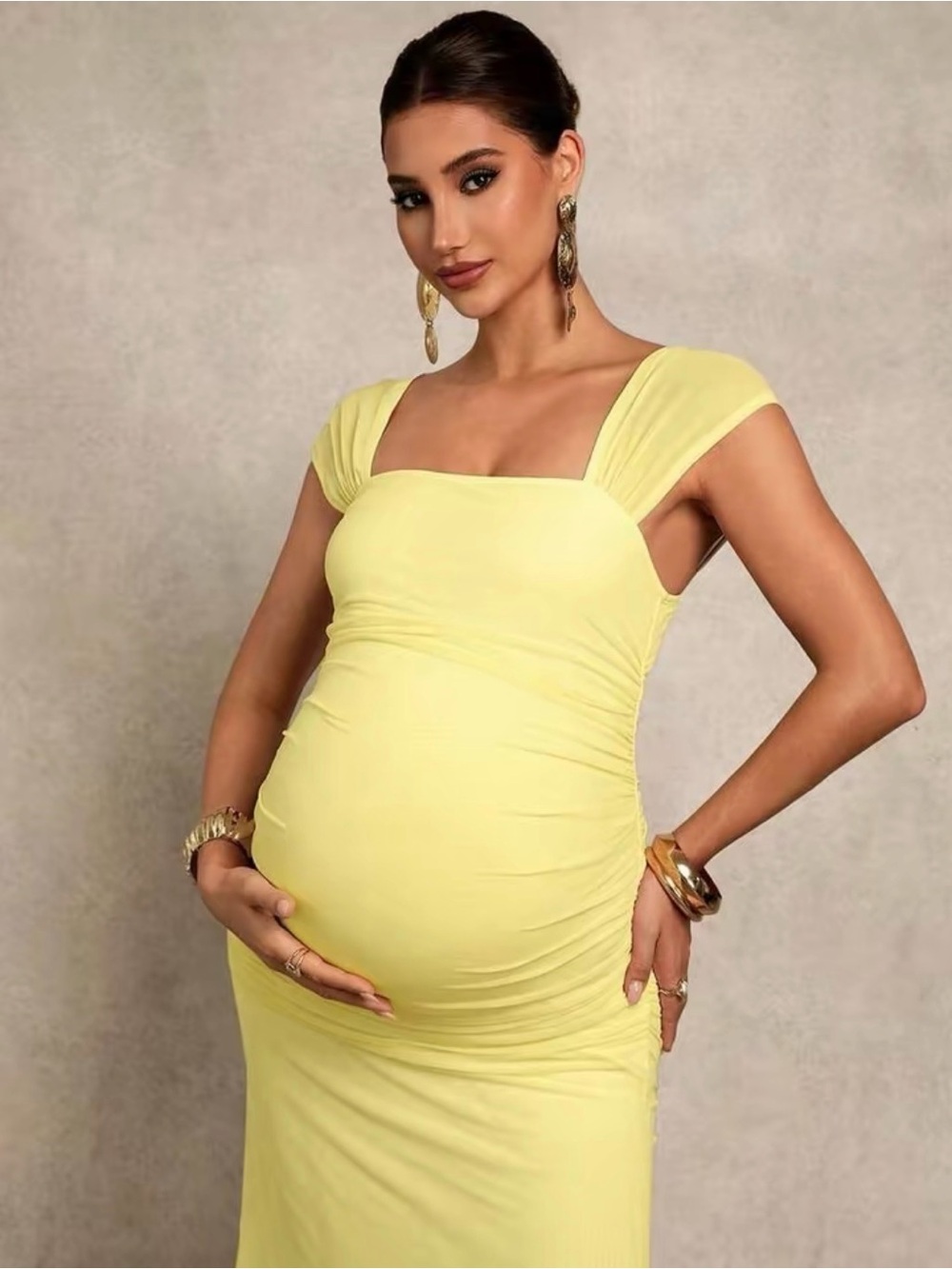 Sunrise Yellow Sleeveless Maxi Dress